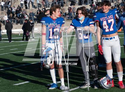 Thumbnail 3 in Westlake vs Cibolo Steele (UIL 6A-D1 Quarterfinal Playoff) photogallery.