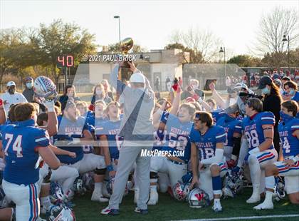 Thumbnail 1 in Westlake vs Cibolo Steele (UIL 6A-D1 Quarterfinal Playoff) photogallery.