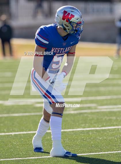 Thumbnail 1 in Westlake vs Cibolo Steele (UIL 6A-D1 Quarterfinal Playoff) photogallery.