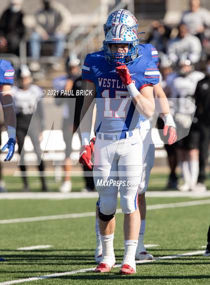 Thumbnail 1 in Westlake vs Cibolo Steele (UIL 6A-D1 Quarterfinal Playoff) photogallery.