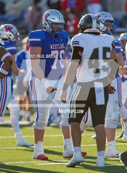 Thumbnail 3 in Westlake vs Cibolo Steele (UIL 6A-D1 Quarterfinal Playoff) photogallery.