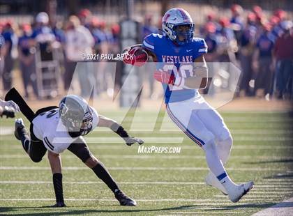 Thumbnail 3 in Westlake vs Cibolo Steele (UIL 6A-D1 Quarterfinal Playoff) photogallery.