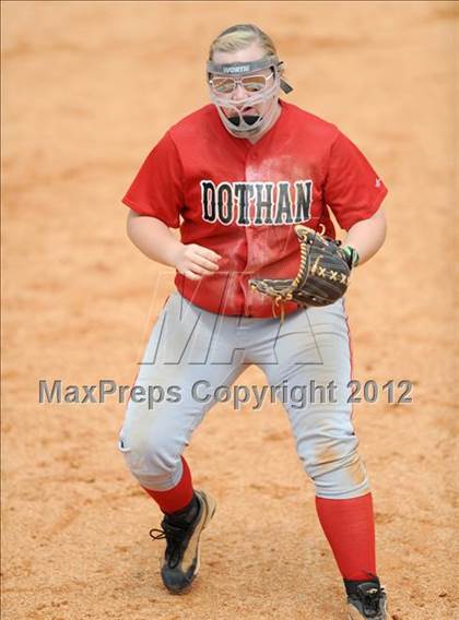 Thumbnail 3 in Dothan vs Alexandria (Bob Jones Softball Tourney) photogallery.