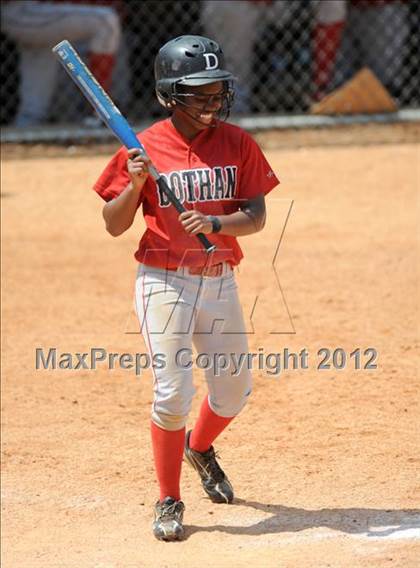 Thumbnail 2 in Dothan vs Alexandria (Bob Jones Softball Tourney) photogallery.