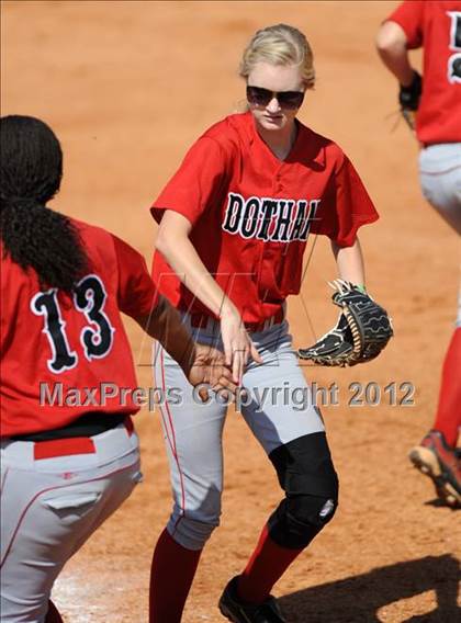 Thumbnail 3 in Dothan vs Alexandria (Bob Jones Softball Tourney) photogallery.