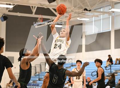 Thumbnail 1 in St. Patrick-St. Vincent vs. Bishop O'Dowd (Crush in the Valley) photogallery.