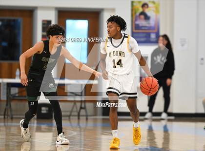 Thumbnail 1 in St. Patrick-St. Vincent vs. Bishop O'Dowd (Crush in the Valley) photogallery.