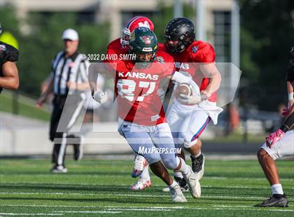 Thumbnail 2 in Kansas vs Missouri All-Star Game photogallery.