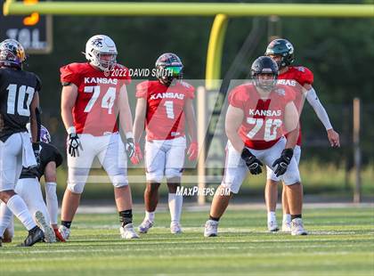 Thumbnail 1 in Kansas vs Missouri All-Star Game photogallery.