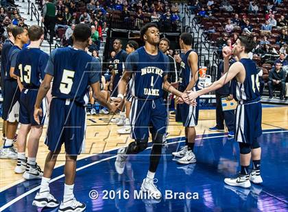 Thumbnail 3 in Sacred Heart vs. Notre Dame Catholic (CIAC Class M Final) photogallery.