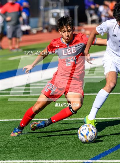 Thumbnail 2 in Lee [Robert E.] vs Boerne (Alamo Heights Tournament) photogallery.