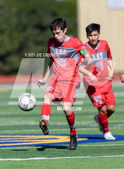 Thumbnail 2 in Lee [Robert E.] vs Boerne (Alamo Heights Tournament) photogallery.