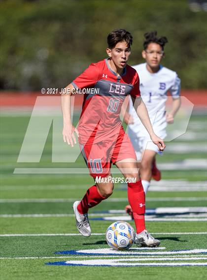 Thumbnail 1 in Lee [Robert E.] vs Boerne (Alamo Heights Tournament) photogallery.