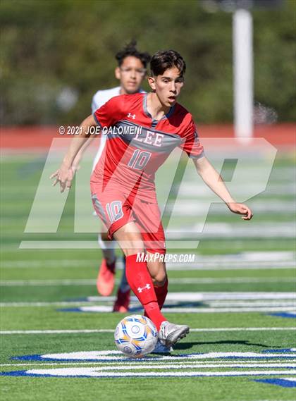 Thumbnail 3 in Lee [Robert E.] vs Boerne (Alamo Heights Tournament) photogallery.