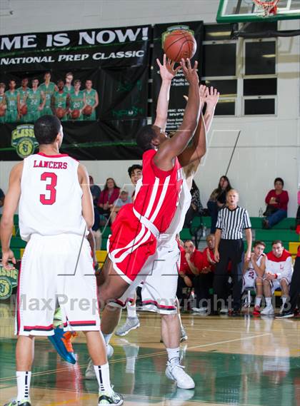 Thumbnail 2 in Morningside vs Orange Lutheran (National Prep Classic) photogallery.