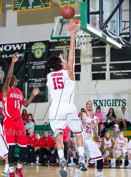 Thumbnail 3 in Morningside vs Orange Lutheran (National Prep Classic) photogallery.