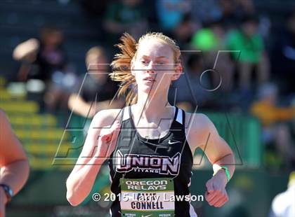Thumbnail 1 in Oregon Relays (Girls 5K) photogallery.