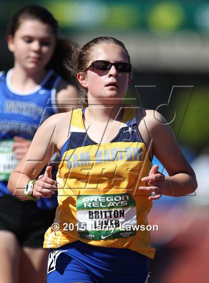 Thumbnail 1 in Oregon Relays (Girls 5K) photogallery.