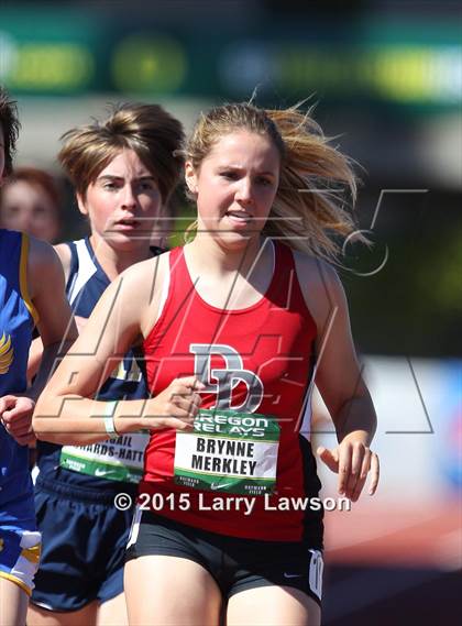 Thumbnail 2 in Oregon Relays (Girls 5K) photogallery.