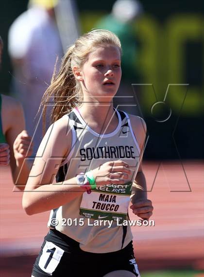 Thumbnail 2 in Oregon Relays (Girls 5K) photogallery.