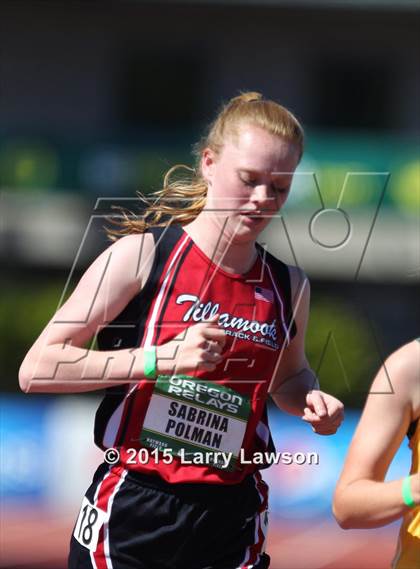 Thumbnail 1 in Oregon Relays (Girls 5K) photogallery.