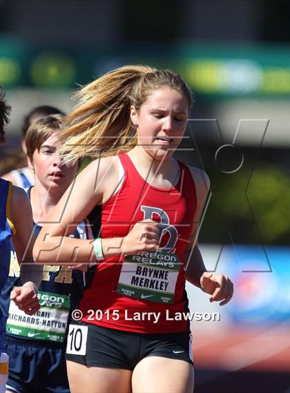 Thumbnail 1 in Oregon Relays (Girls 5K) photogallery.