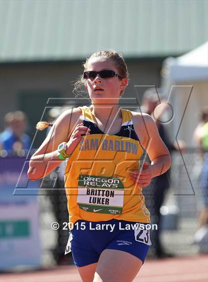 Thumbnail 2 in Oregon Relays (Girls 5K) photogallery.