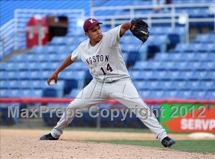 Thumbnail 3 in Kingston vs. Victor (NYSPHSAA Class AA Final) photogallery.