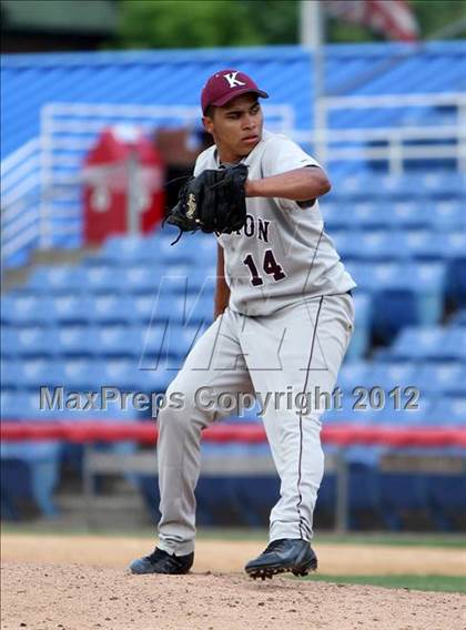 Thumbnail 1 in Kingston vs. Victor (NYSPHSAA Class AA Final) photogallery.