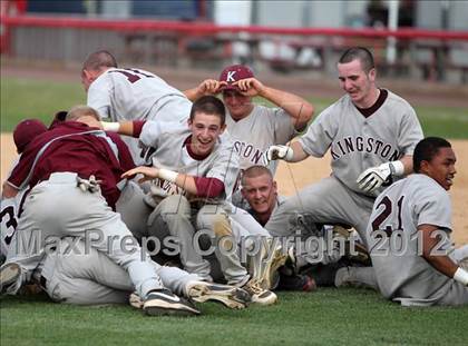 Thumbnail 2 in Kingston vs. Victor (NYSPHSAA Class AA Final) photogallery.