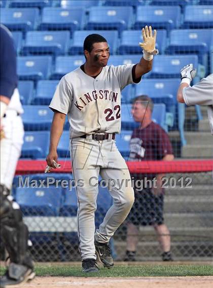 Thumbnail 2 in Kingston vs. Victor (NYSPHSAA Class AA Final) photogallery.