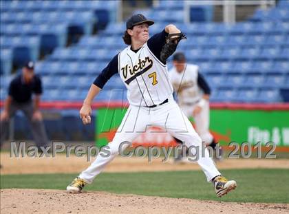Thumbnail 3 in Kingston vs. Victor (NYSPHSAA Class AA Final) photogallery.
