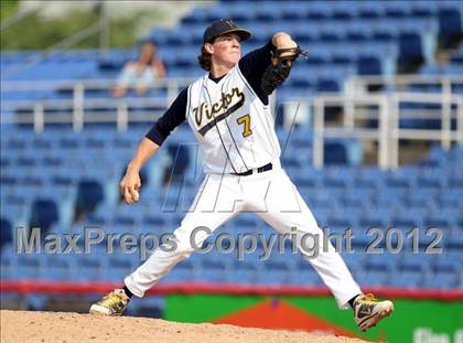 Thumbnail 3 in Kingston vs. Victor (NYSPHSAA Class AA Final) photogallery.