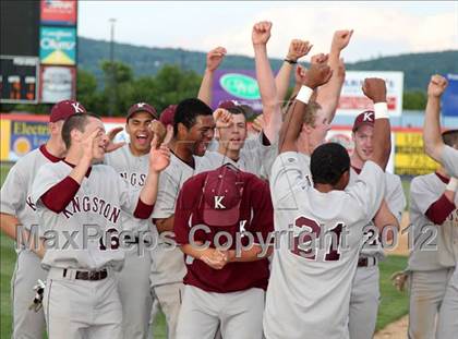 Thumbnail 3 in Kingston vs. Victor (NYSPHSAA Class AA Final) photogallery.