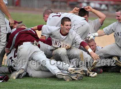 Thumbnail 3 in Kingston vs. Victor (NYSPHSAA Class AA Final) photogallery.