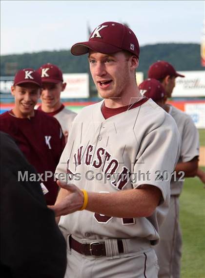 Thumbnail 3 in Kingston vs. Victor (NYSPHSAA Class AA Final) photogallery.
