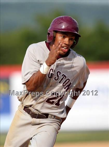 Thumbnail 3 in Kingston vs. Victor (NYSPHSAA Class AA Final) photogallery.