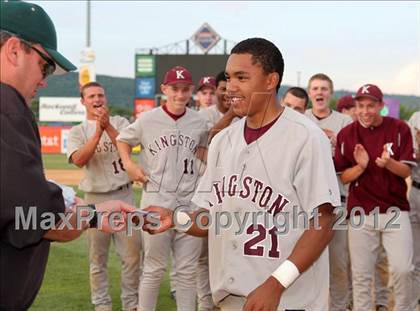 Thumbnail 2 in Kingston vs. Victor (NYSPHSAA Class AA Final) photogallery.