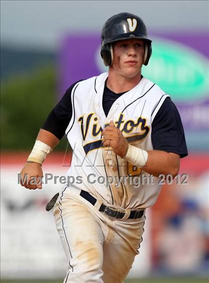 Thumbnail 3 in Kingston vs. Victor (NYSPHSAA Class AA Final) photogallery.
