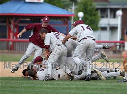 Thumbnail 3 in Kingston vs. Victor (NYSPHSAA Class AA Final) photogallery.