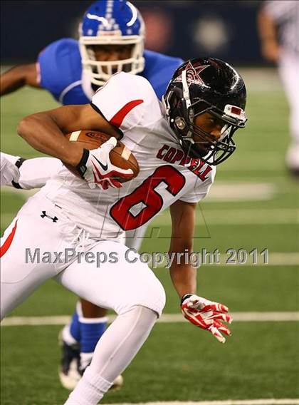 Thumbnail 3 in Duncanville vs. Coppell (5A Division 1 Region 1 Area Playoffs) photogallery.