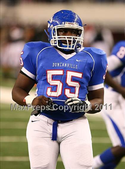 Thumbnail 3 in Duncanville vs. Coppell (5A Division 1 Region 1 Area Playoffs) photogallery.