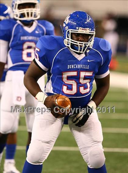 Thumbnail 3 in Duncanville vs. Coppell (5A Division 1 Region 1 Area Playoffs) photogallery.