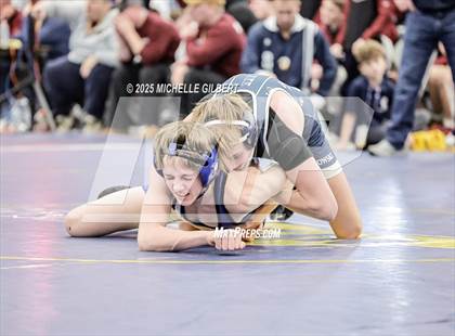 Thumbnail 2 in NYSPHSAA Wrestling Dual Finals Round 1 (Chautauqua Lake vs Peru) photogallery.