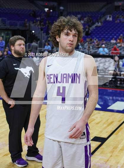 Thumbnail 1 in Graford @ Benjamin (UIL 1A Basketball State Semifinal Medal Ceremony) photogallery.