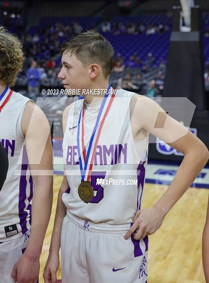 Thumbnail 3 in Graford @ Benjamin (UIL 1A Basketball State Semifinal Medal Ceremony) photogallery.