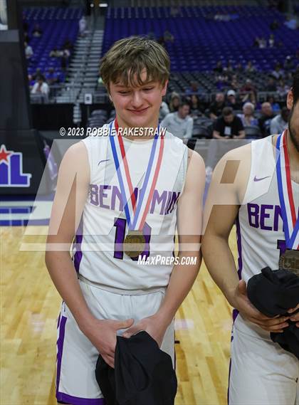 Thumbnail 2 in Graford @ Benjamin (UIL 1A Basketball State Semifinal Medal Ceremony) photogallery.