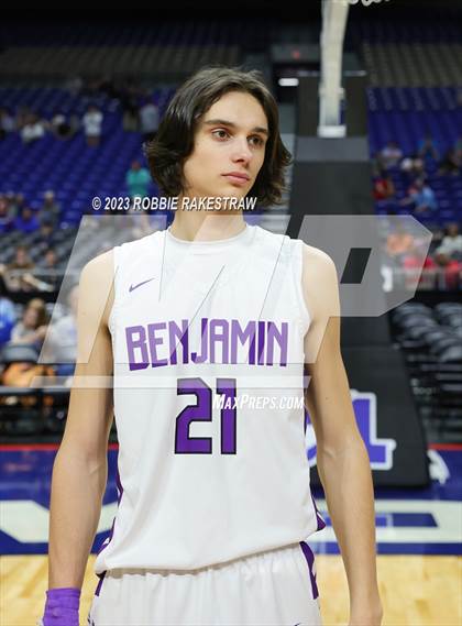 Thumbnail 3 in Graford @ Benjamin (UIL 1A Basketball State Semifinal Medal Ceremony) photogallery.