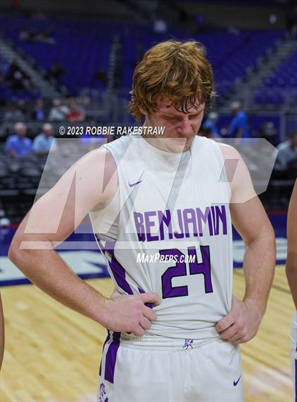 Thumbnail 1 in Graford @ Benjamin (UIL 1A Basketball State Semifinal Medal Ceremony) photogallery.