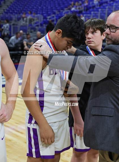 Thumbnail 2 in Graford @ Benjamin (UIL 1A Basketball State Semifinal Medal Ceremony) photogallery.